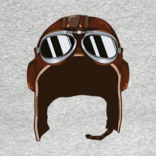 Vintage Aviation Helmet T-Shirt